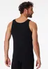SCHIESSER 95/5 singlets (2-pack), O-hals, zwart Produktbild-Vorschau 3