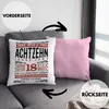 Trendation - 18. Geburtstag Deko-Kissen mit Füllung 40x40 Produktbild-Vorschau 2