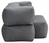HOME DELUXE Outdoor Sitzsack HEAVEN - Anthrazit - 76 x 152 Produktbild-Vorschau 7