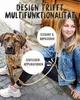 RUDELKÖNIG Führleine Emma beige – 2,30 m verstellbare Produktbild-Vorschau 5
