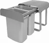 Ekotech Abfallsammler Aladin grau 2x 8 Liter ab 40cm Produktbild-Vorschau 7