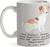 Mr. & Mrs. Panda Kaffeebecher Jack Russell Terrier - Grau Produktbild-Vorschau 3