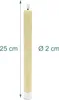 Relaxdays LED Stabkerzen, 2er Set, HxD: 25 x 2 cm, Produktbild-Vorschau 4