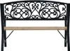 vidaXL Zahradní lavička 120 cm Dřevo Náhled obrázku produktu 2