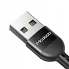 A close-up shot of the USB-C connector end of a black charging cable. Anteprima dell’immagine prodotto