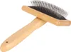 Peigne démêlant en macramé avec coussin gonflable à trous Voir les images du produit 6