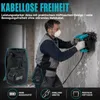 Akku-Wandfräse 1600W, Bürstenlos, für Makita Akku 18V, 0–4 Produktbild-Vorschau 8