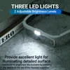 Lupenbrille mit Licht, Wiederaufladbare Kopfbandlupe, für Produktbild-Vorschau 7