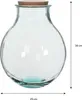 Mica Decorations Olly Vase - H38 x Ø29 cm - Recyceltes Glas Produktbild-Vorschau 8