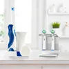 A bathroom counter with dental hygiene products. Anteprima dell’immagine prodotto