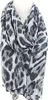 Sommer Damen Schal » Wilde Katze Leo-Print » leichter Produktbild-Vorschau 3