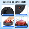 8er-Pack Buzzer für Quizspiele,Family-Duell-Buzzer mit Produktbild-Vorschau 6