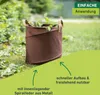 Gartenabfallsack Pop-Up aus Canvas-Stoff, 120 L Produktbild-Vorschau 4