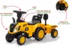 JAMARA Rutscher Caterpillar Traktor mit Anhänger gelb 2in1 Produktbild-Vorschau 23