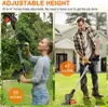 Akku-Rasentrimmer 21V mit 2 Akku und Ladegerät, 3-in-1 Produktbild-Vorschau 3