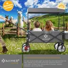 KESSER® Bollerwagen faltbar mit Dach Handwagen Produktbild-Vorschau 8