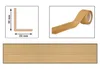 QUEST Battiscopa in PVC autoadesivo 32x23mm, 25m, Anteprima dell’immagine prodotto 10