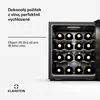 Klarstein volně stojící 1zónová vinotéka, malá vinotéka, Náhled obrázku produktu 2