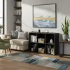 Libreria Relaxdays, A x L x P: 91 x 61 x 30 cm, 6 ripiani, Anteprima dell’immagine prodotto 2