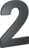 BASI - Hausnummer - HN 160 - 2 - Stahl Anthrazit - Produktbild-Vorschau 1