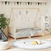 The Living Store Kinderbett 80x160 cm Massivholz Kiefer Produktbild-Vorschau 2