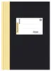 Ursus Geschäftsbuch DIN A5 liniert, schwarz/gelb Hardcover Produktbild-Vorschau 1