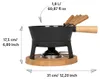 Boska Fondue Set Pro - 6 osob - černá Náhled obrázku produktu 3