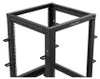 Lanberg Open rack 19'' 15U 600x600-1100 regulowany czarny Produktbild-Vorschau 2