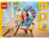 LEGO Creator 3-in-1-Set Deko-Blumengemälde - 3D Modellbau - Produktbild-Vorschau 29
