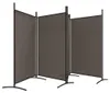 vidaXL Paravent Anthracite 4 pièces 346x180 cm Tissu Voir les images du produit 4