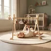 Arche de jeu en bois Relaxdays, 6 jouets amovibles, D x L x Voir les images du produit 5