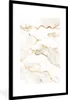 MuchoWow® Gerahmtes Poster Marmor - Limette - Gold - Luxus Produktbild-Vorschau 1