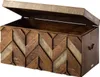 home24 Truhe - Akazie Massiv / Metall Produktbild-Vorschau 7