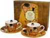 Set de 2 tasses à espresso Klimt The Kiss 90 ml Voir les images du produit 10