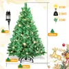 Yakimz Umelý vianočný stromček s osvetlením LED Jedľa na Náhľad obrázku produktu 2