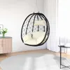vidaXL Hängendes Ei-Stuhl Poly-Rattan 91,5 x 54,5 x 107 cm Produktbild-Vorschau 3