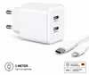 35W USB-C Schnellladegerät mit 2 USB-C Anschlüssen – Produktbild-Vorschau 1