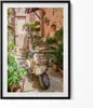Motorrad auf einer italienischen Straße– Wandbild mit Produktbild-Vorschau 1