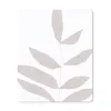 MuchoWow® Mauspad Mousepad Blätter - Design - Pastell 19x23 Produktbild-Vorschau 1