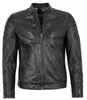 Gipsy - Herren Echtleder Lederjacke Bikerjacke Lammnappa Produktbild-Vorschau 1