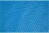 A close-up view of a blue solar pool cover with a bubble pattern. Náhled obrázku produktu