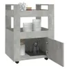 Carrello da cucina vidaXL grigio cemento 60x45x80 cm in Anteprima dell’immagine prodotto 4