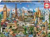 Educa Puzzle 9217697 - Europe Landmarks - 2000 Teile Puzzle Produktbild-Vorschau 1