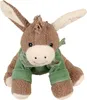 A stuffed toy donkey wearing a green shirt. Anteprima dell’immagine prodotto