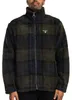 Barbour Fleecejacke aus Tartan, Braun XL Produktbild-Vorschau 7