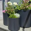 Prosperplast HEOS vaso da fiori antracite 29,8 cm Anteprima dell’immagine prodotto 10