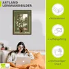 ARTland Leinwandbild Wildrosen am Fenster Größe: 30x40 cm Produktbild-Vorschau 3