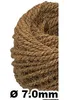 50m Kokosseil - Verwendbar als Terrariendekoration, Sisal Produktbild-Vorschau 2