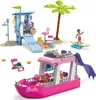 MEGA Barbie Malibu dream boat - sedia a sdraio, TV, zona Anteprima dell’immagine prodotto 2