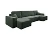 VENASI HUGO U-FORM Ecksofa mit Schlaffunktion und Produktbild-Vorschau 5